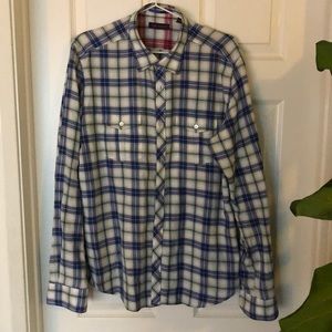 Pre-owned Ted Baker 4 LS Plaid Casual Button down